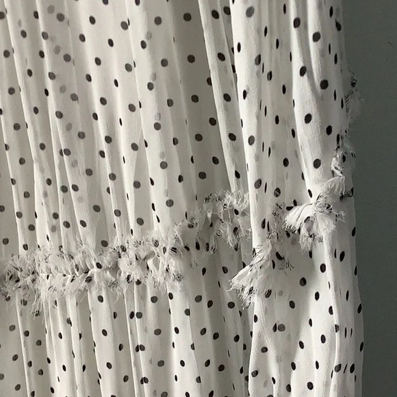 💫HP💫ANTHROPOLOGIE Tiered Chiffon Dress - Picture 9 of 12